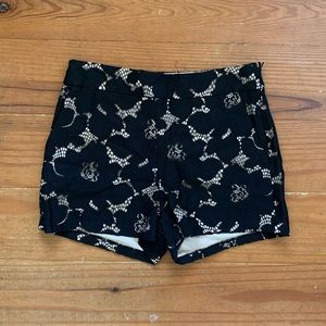 NWT Express black lace shorts